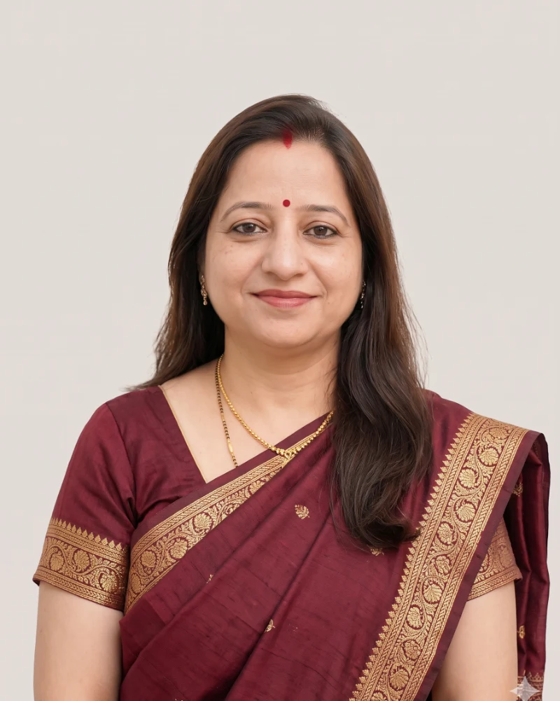 Portrait photograph of Meenakshi