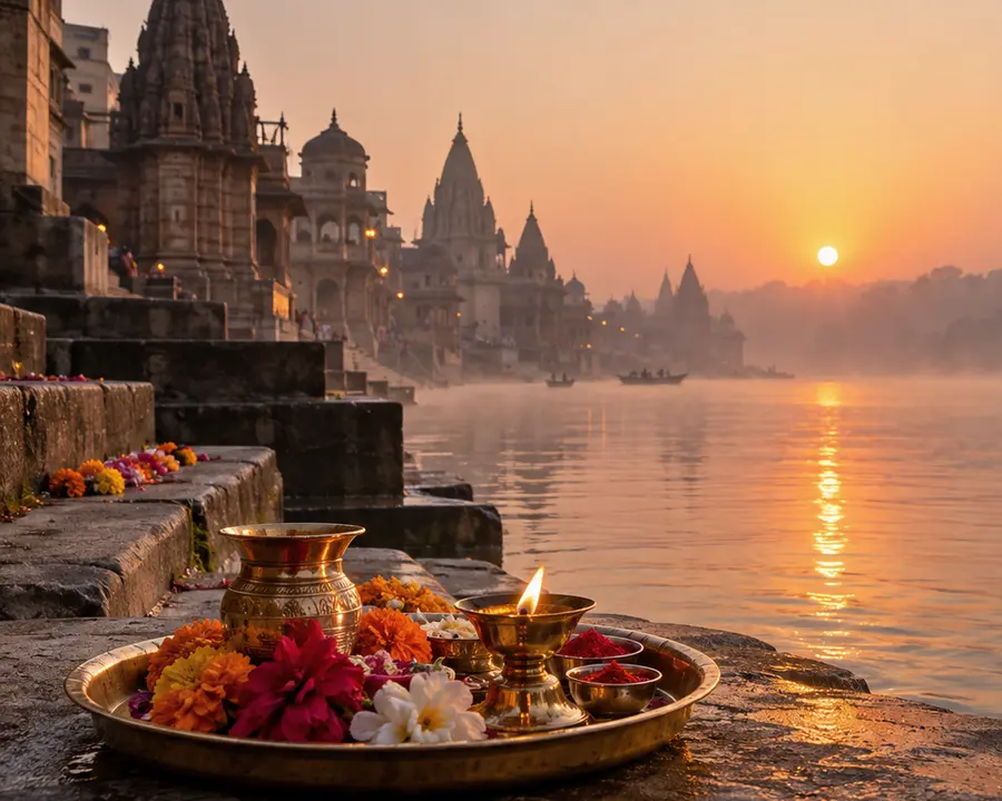 Deep Daan At Ayodhya — illustrative view 4 Deep Daan At Ayodhya — devotional atmosphere; original illustrative service photograph